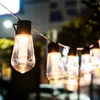 Strings Solar Light Edison Bulb Hangende waterdichte snaarlichten Outdoor Creative Led Groothandel Party Decoratie