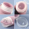 Bouteilles de stockage 30/60/90 ml Silicone voyage bouteille shampooing Lotion Gel douche Tube presser vide conteneur salle de bain accessoires