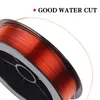 Visserijaccessoires Nieuwe 100m Fluorocarbon Visserijlijn Rood / transparante twee kleuren 0,4-8.0 Koolstofvezel lood Vislijn PESCA P230325