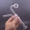 새로운 디자인 유리 오일 버너 Bong Hookah Water Pipes 두꺼운 Pyrex Clear Heady Recycler Dab Rig Hand Bongs 흡연 도구