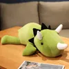 25/80 cm kawaii dinozaur ważone pluszowe zabawki kreskówkowe pluszowe zwierzęta poduszka miękka zabawka urodzinowa prezent urodzinowy dla dzieci