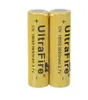 最高品質のウルトラファイア18650リチウムバッテリー9800MAH 3.7V充電式バッテリーイエローリチウムイオンバテリア