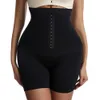 Kvinnors formar Ybfdo Kvinnor midja tränare Shapewear Tummy Control Body Shaper Shorts Hi-midjig rumpa Lifter lår Slimmer Slimming Buckle Panties 230325