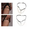 Anklets Love Hearts Shaped Leg Chain Thigh Summer Beach Body For Girls Ladies Accessories Delicate Smooth Surface Fashion