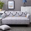 Pokrywa krzesła Lichee geometryczna/kreskówkowa sofa sofa nadrukowana elastyczna kanapa na kanapie do salonu single/dwa/trzy/cztery miejsce do siedzenia