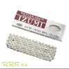 Bike Chains Japan Izumi Bicycle Chain 410 Series 116 Links Track Single ChainFix Gear Speed ​​Road Accessories 230325