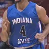 Indiana State Sycamores Basketballtrikot NCAA College Tyreke Key Barnes Jake Laravia Cooper Neese Tre Williams Christian Williams