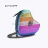 qwertyui879 Borse da sera Kurt Geiger Kensington Mini Heart Chains Bag Lady Borsa a tracolla di lusso Borsa a tracolla Borse con cerniera Livello 5A Borse a tracolla piccole 0326/23