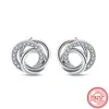 La nouvelle 925 boucles d'oreilles en argent sterling pandore