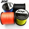 Accessori per la pesca JOF 8 fili Super Strong Smoother Multicolor Multifilament Fishing Line 300M 100M Weave Wire 18-78lb P230325