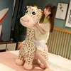 35-65 سم كرتون زرافة ألعاب أفخم لطيف الغزلان ألعاب Peluche محشوة وسادة حيوان ناعم الأطفال مرافقة Dolls هدية الدمى