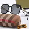 Luxury Designer High Quality Sunglasses 20% Off Overseas men women with large frame B for tourists P2622