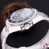 Designer herenhorloge 44 mm automatisch mechanisch uurwerk horloge volledig roestvrij staal schuifknop zwarte keramische wijzerplaat cadeau zakelijk horloge montre de luxe