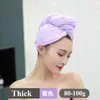 Towel Microfiber Dry Hair Shower Cap Strong Water Absorbent Triangle Hat Girl Washing Quick-drying Wiping ToolTowel