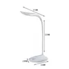 Skrivbordslampor 1/2st LED -skrivbordslampa USB uppladdningsbar beröring vikbar bordslampa Bedside Reading Eye Protection Night Light Table Lamp Lamp P230412