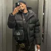 Męska kurtka Trapstar Winter Puffer Designer Down Jackets litera wiatroodporna deszczowa damska damska płaszcz płaszcza swobodny projekt mody gęsty ciepły z kaptury dół wiatrówki