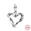 925 Sterling Silver Pandora ME -serie Charmelet is geschikt voor primitieve vrouwelijke armbanden of ketting oorbellen mode -sieraden accessoires