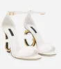 dg dolce and gabbana d&g dolche gabana Вы avec Box Marques d'été élégantes Keira Sandals Chaussures Bridal Wedding S-Dress Pumps Polied Calfkin Lady High Heels Gladiator Sandalias