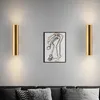 Lámpara de pared Luz de noche minimalista moderna Doble interior Brillo natural Iluminación de la habitación Ahorro de energía Luces decorativas