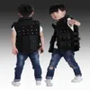 Vestes de chasse adultes enfants militaire tactique armée gilet enfants Combat uniforme garçon fille Swat Costume pour extérieur CS