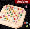 Wooden Sudoku Puzzle Game Montessori Educational Math Intelligence Toys For Kids Logical Thinking Table Play Children Gift Enlightenment