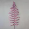 Decorative Flowers 10Pcs Faux Leaf Fashion Desktop Christmas Decor Fine Workmanship Colorful Artificial