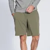 Lululemo Shorts Gym Vêtements Lulumen Shorts Fitness Sport Training Accessoires de golf de golf de golf