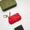ファッションショート財布新しい小銭入れ多機能レザーポータブル女性の口紅キーミニキーバッグカードクリップ高級シンプルなマルチカラーハンドバッグ