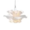 Pendelleuchten Nordic Kreative Blumenlampe für Esszimmer Weiß Schlafzimmer Restaurant Bekleidungsgeschäft Dekor Acryl Hängeleuchte FixturePendant