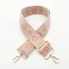 Bag Parts Accessories Bag Strap Wide Handbag Belt Jacquard Embroidery Flower Shoulder Strap For Handbags Handle Replacement Bag Accessories For Bags 230325