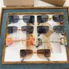 Sconto del 30% sui nuovi occhiali da sole da uomo e da donna di design di lusso Sconto del 20% Be fan letter Temple piccola scatola