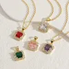 Chains Arrival Fashion Necklaces Women Classic Square Luxury Pendant Jewelry