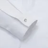 Koszulki męskie kobiety Bluzki Białe koszulę Bluzkę z długim rękawem żeńskie topy ol podstawowe 2023 mody eleganckie ubranie kobiet