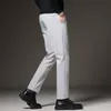 Pantalons pour hommes printemps été hommes costume mince bureau d'affaires taille élastique noir gris classique coréen pantalon mâle grande taille 27 38 40 42 230325