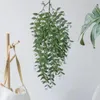 Decorative Flowers Creative Extra-Long Artificial Leaves Decor Wide Application Pea Pod Plant Vines Ornament