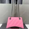 Высококачественные мешки с раздавливой цепью Niki Delow Bag Designer Fashion Women Lady Dimbags с двойной цепью плечо для плеча тота