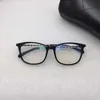 Las gafas de sol al aire libre de los hombres de moda Xiaoxiang 3409 marco de gafas de cadena de piel de oveja se pueden combinar con una red de luz azul plana miope roja del mismo tipo de