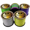 Acessórios de pesca Yemiht 4 Strands super forte Linha de pesca de PE de PE 0,11-0,5mm Multifilamentos Multifilamentos Invisível de 300m Trepa de trança Black10lb-80lb P230325