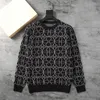 New Europe Designer Sweaters Retro Classic Luxury Sweatshirt Men Arm Brev Broderi Rund hals Bekväm högkvalitativ tröjor