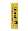 Hight Quality Ultrafire 18650 Baterias de lítio 9800mAh 3,7V Bateria recarregável Bateria amarela Bateria para lanterna eletrônica LED LEANS