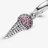 925 여자를위한 Siver Beads Charms 여성용 여성용 레드 핑크 하이힐 스니커즈 디자이너