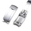 9mm X 9mm NEW High Quality Stainless Steel Watch Band Strap Buckle Deployment Clasp for Rolex Submariner Gmt Bands274l