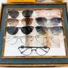 Designer de luxe lunettes de soleil de haute qualité 20% de réduction Luo Yi Style mode mode forme concave personnalisé oeil de chat lw50037