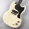 SG Electric Guitar Peach Blossom Wood Body and Neck Rosewood Fingerboard Cream White Vintage Tuner In Stock Quick Pack