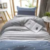 Bedding Sets Cotton Single Twin 3Pcs Set Bedroom Duvet Cover Flat Bed Sheet Pillowcase Home Textiles Linings Bedclothes Geometry