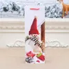 Present Wrap Christmas Paper Bag Wine Bottle Packaging Decoration Liten Favor Xmas Year Party Restaurant