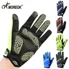 Guantes deportivos Invierno Bicicleta Deportes Gel Guantes de ciclismo Pantalla táctil Dedo completo Guantes de bicicleta MTB para Mujeres Hombres 230325