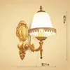 Lâmpadas de parede 220V LED LED Vintage Fashion Bedroom Room Bookroom Lumin Single Head Light Double Light