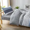 Bedding Sets Cotton Single Twin 3Pcs Set Bedroom Duvet Cover Flat Bed Sheet Pillowcase Home Textiles Linings Bedclothes Geometry