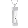 Pendant Necklaces Hourglass Urn Necklace For Ashes Women Men Memorial Keepsake Jewelry Human/Pet